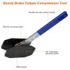 Car Brake Caliper Press Tool Piston Wrench Spreader Caliper Pad Install Tool For Single Twin Quad Piston Disc Brake