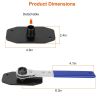 Car Brake Caliper Press Tool Piston Wrench Spreader Caliper Pad Install Tool For Single Twin Quad Piston Disc Brake